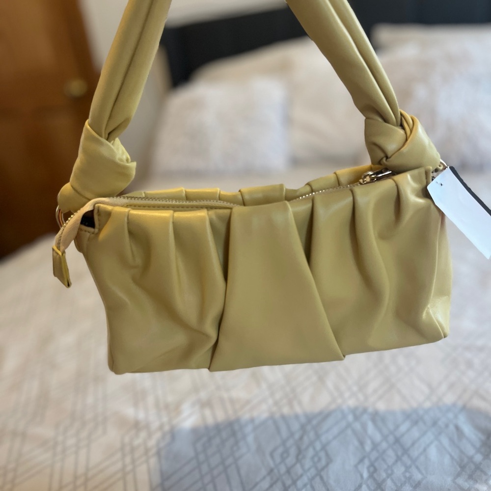 Urban Expressions Chic Yellow Shoulder Bag